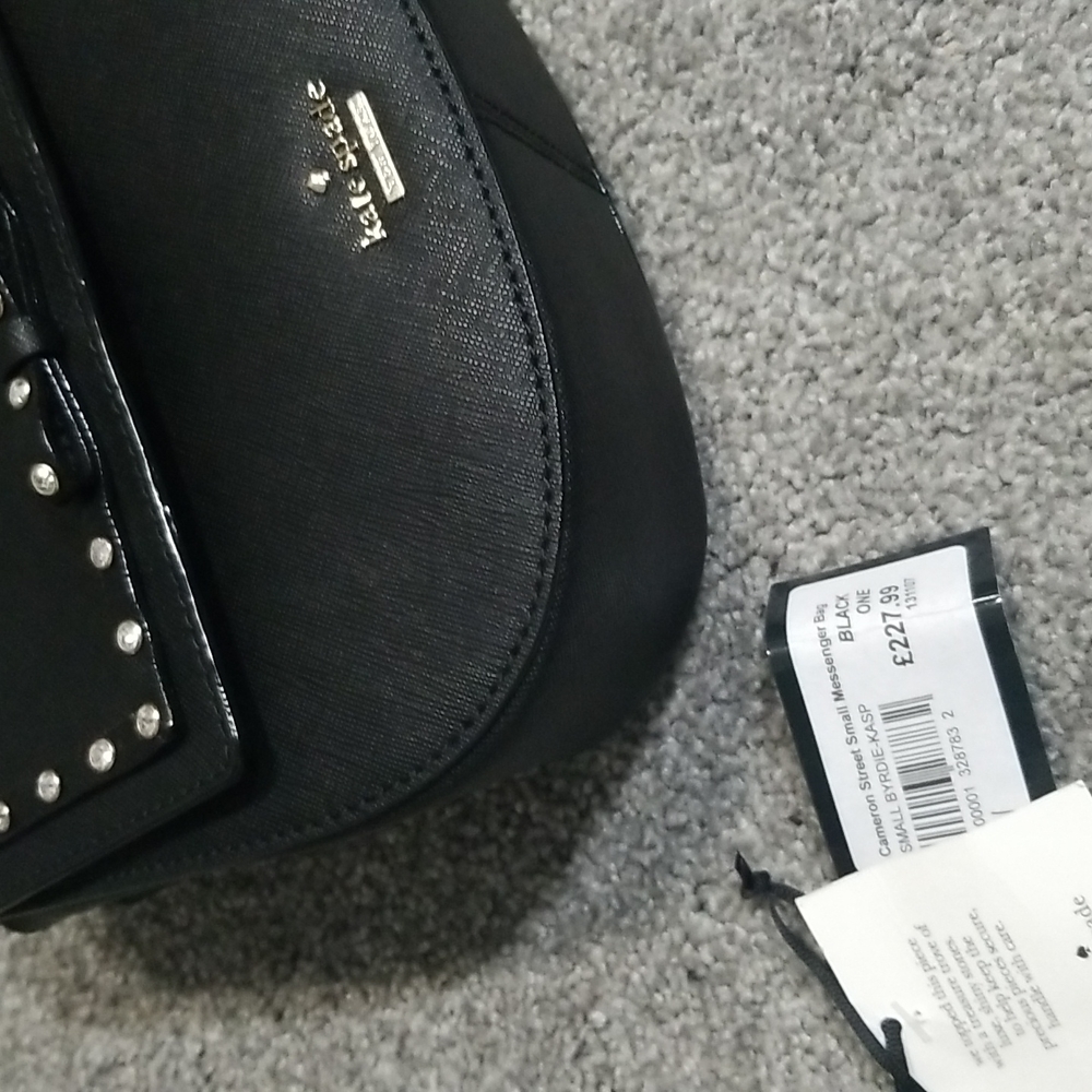 Kate Spade Cameron Street Jeweled Small Byrdie in Black - Picture 11 of 16
